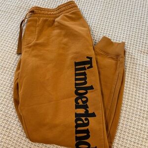 Men’s Timberland Tan Fleece-Lined Pants